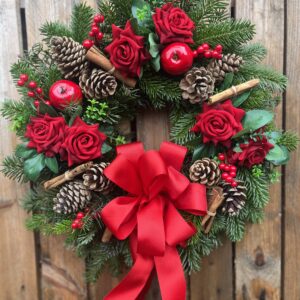 christmas flower arrangements